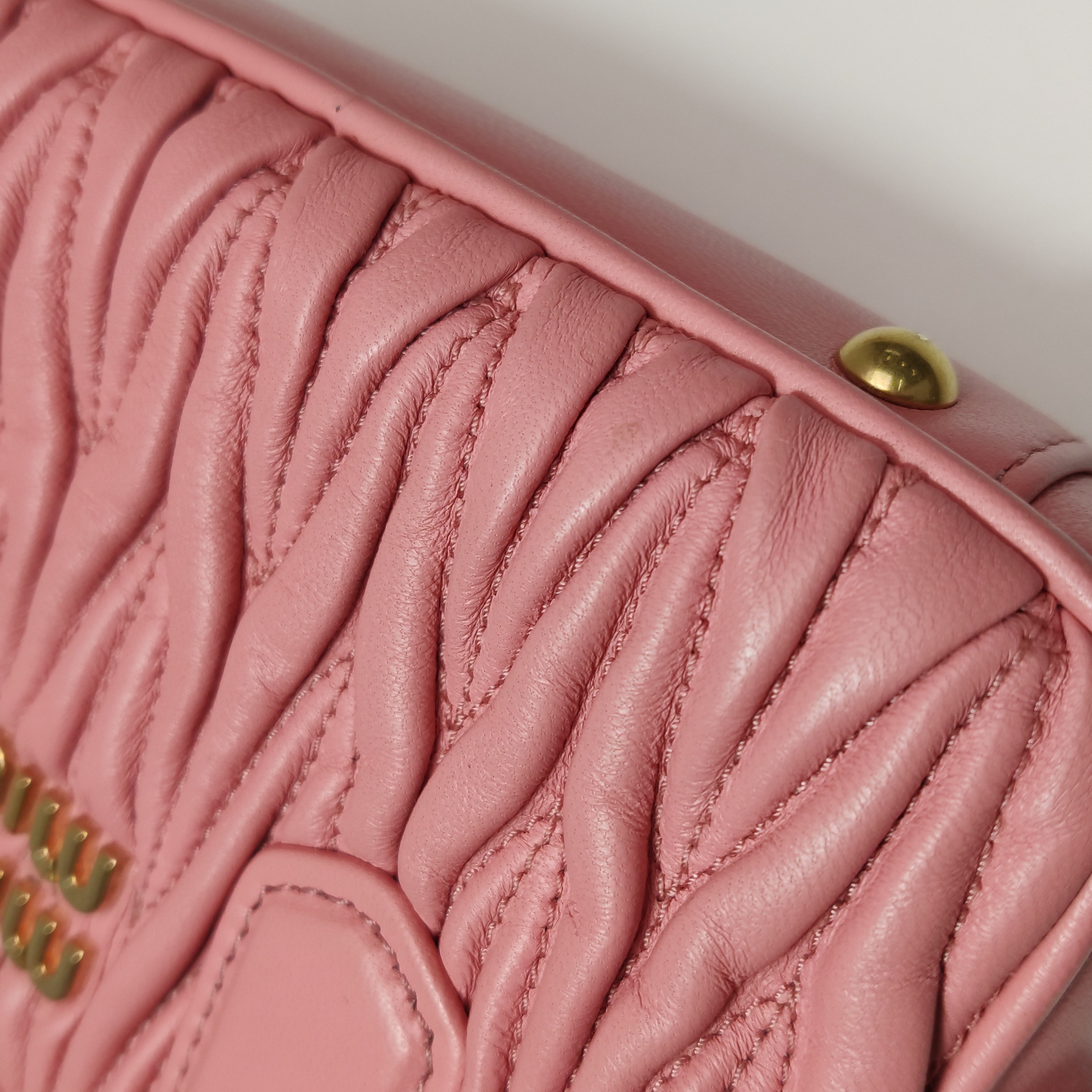 Miu Miu Arcadie Top Handle Bag Matelasse Leather Regular — photo 7 of 19