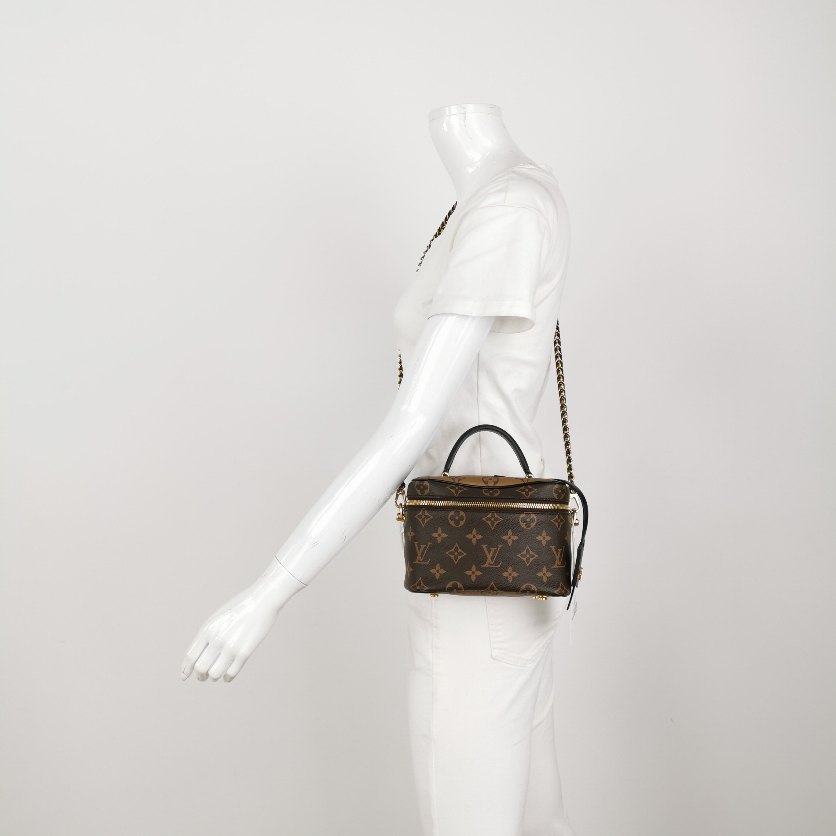 Louis Vuitton(LV) Vanity Handbag Reverse Monogram Canvas PM — alternate view
