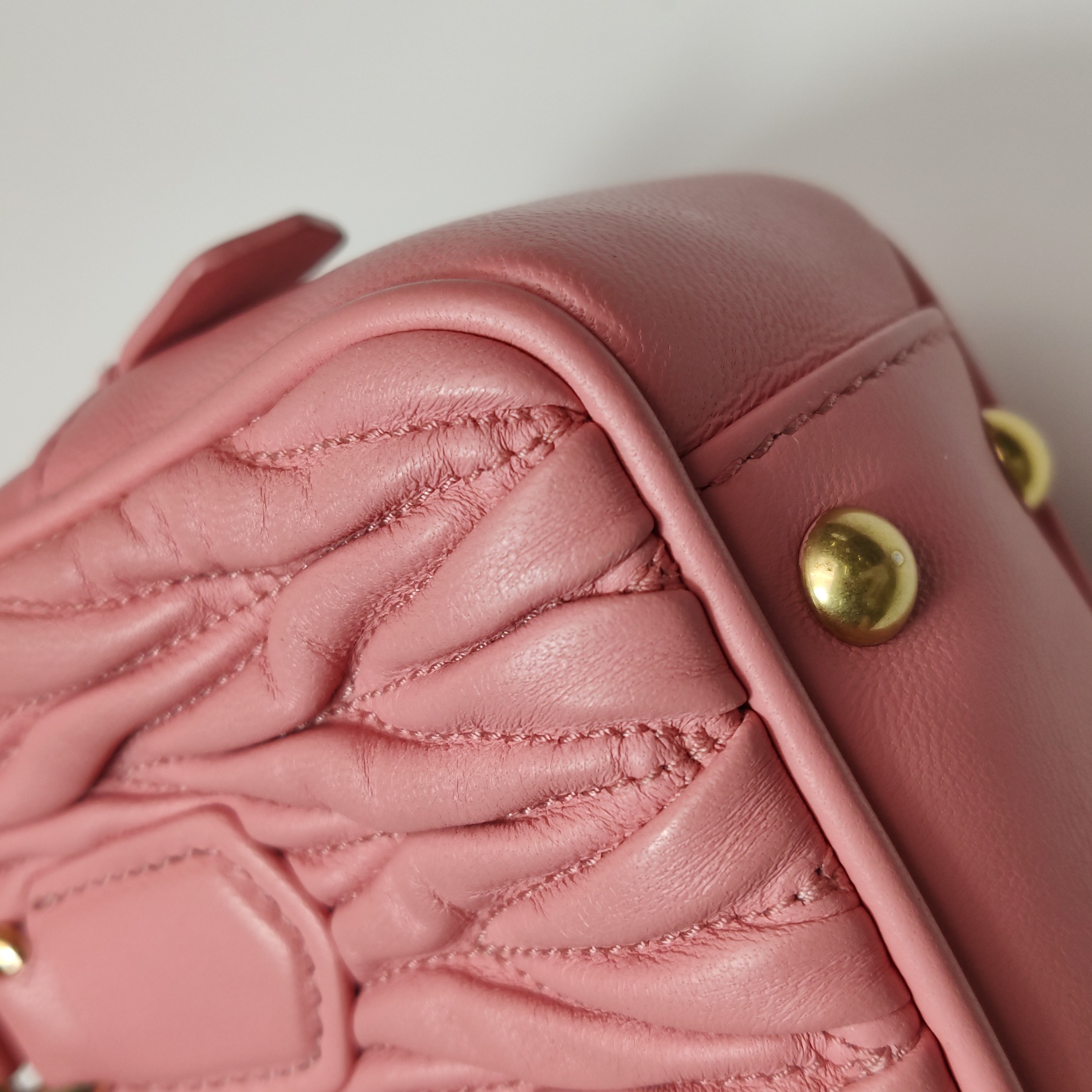 Miu Miu Arcadie Top Handle Bag Matelasse Leather Regular — photo 8 of 19