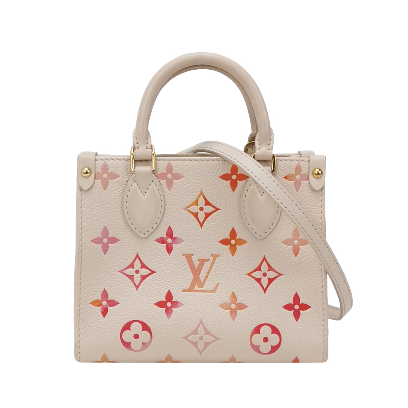 Louis Vuitton(LV) OnTheGo Tote Monogram Empreinte Sunrise Aquarelle BB — photo 1 of 17