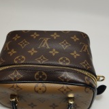 Louis Vuitton(LV) Vanity Handbag Reverse Monogram Canvas PM — thumbnail 10