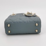 Christian Dior Lady Dior Chain Bag Cannage Quilt Lambskin Super Mini — thumbnail 6