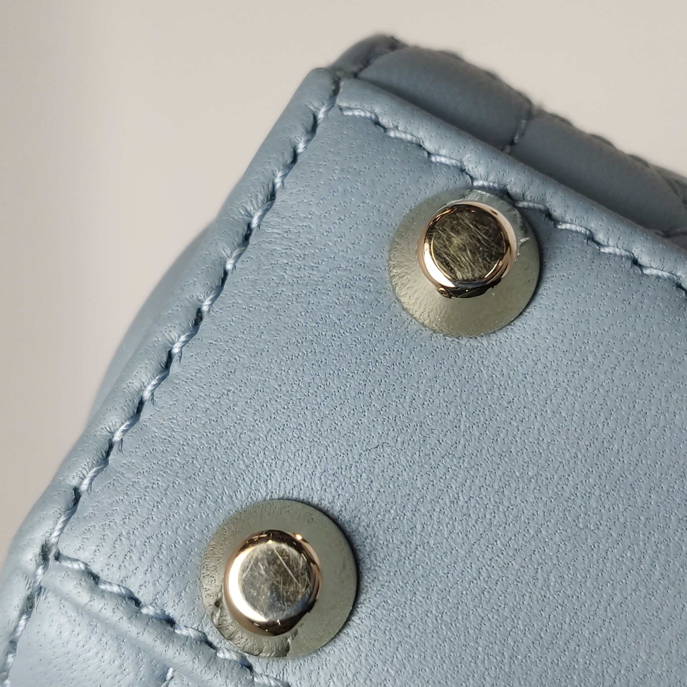 Christian Dior Lady Dior Chain Bag Cannage Quilt Lambskin Super Mini — photo 10 of 15