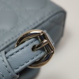Christian Dior Lady Dior Chain Bag Cannage Quilt Lambskin Super Mini — thumbnail 14