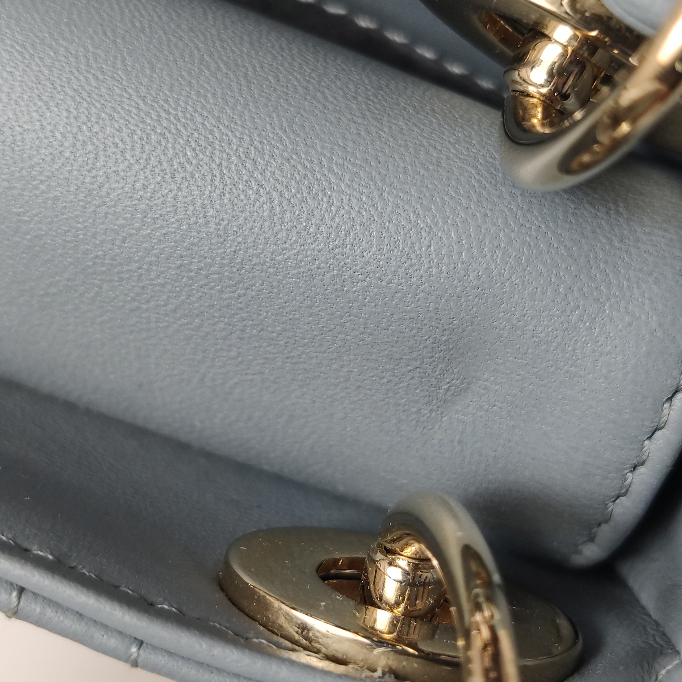 Christian Dior Lady Dior Chain Bag Cannage Quilt Lambskin Super Mini — photo 9 of 15
