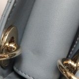 Christian Dior Lady Dior Chain Bag Cannage Quilt Lambskin Super Mini — thumbnail 9