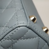 Christian Dior Lady Dior Chain Bag Cannage Quilt Lambskin Super Mini — thumbnail 11