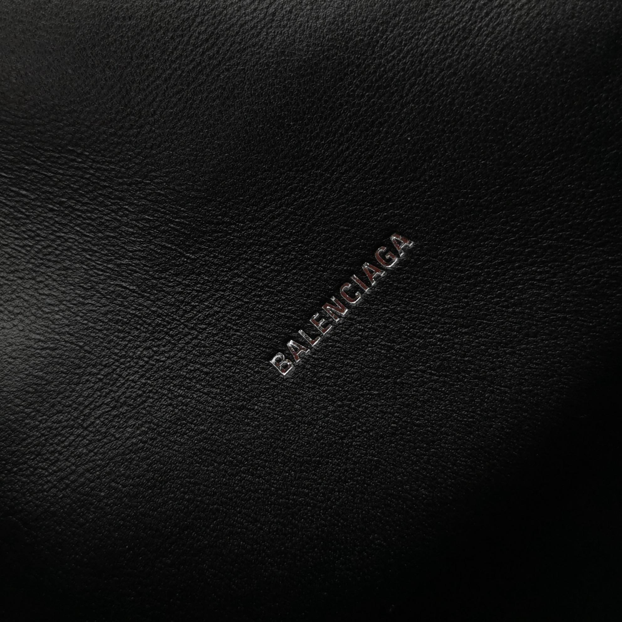 Balenciaga Hourglass Top Handle Bag Crocodile Embossed Leather XS — photo 8 of 16