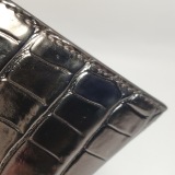 Balenciaga Hourglass Top Handle Bag Crocodile Embossed Leather XS — thumbnail 12