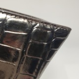 Balenciaga Hourglass Top Handle Bag Crocodile Embossed Leather XS — thumbnail 13