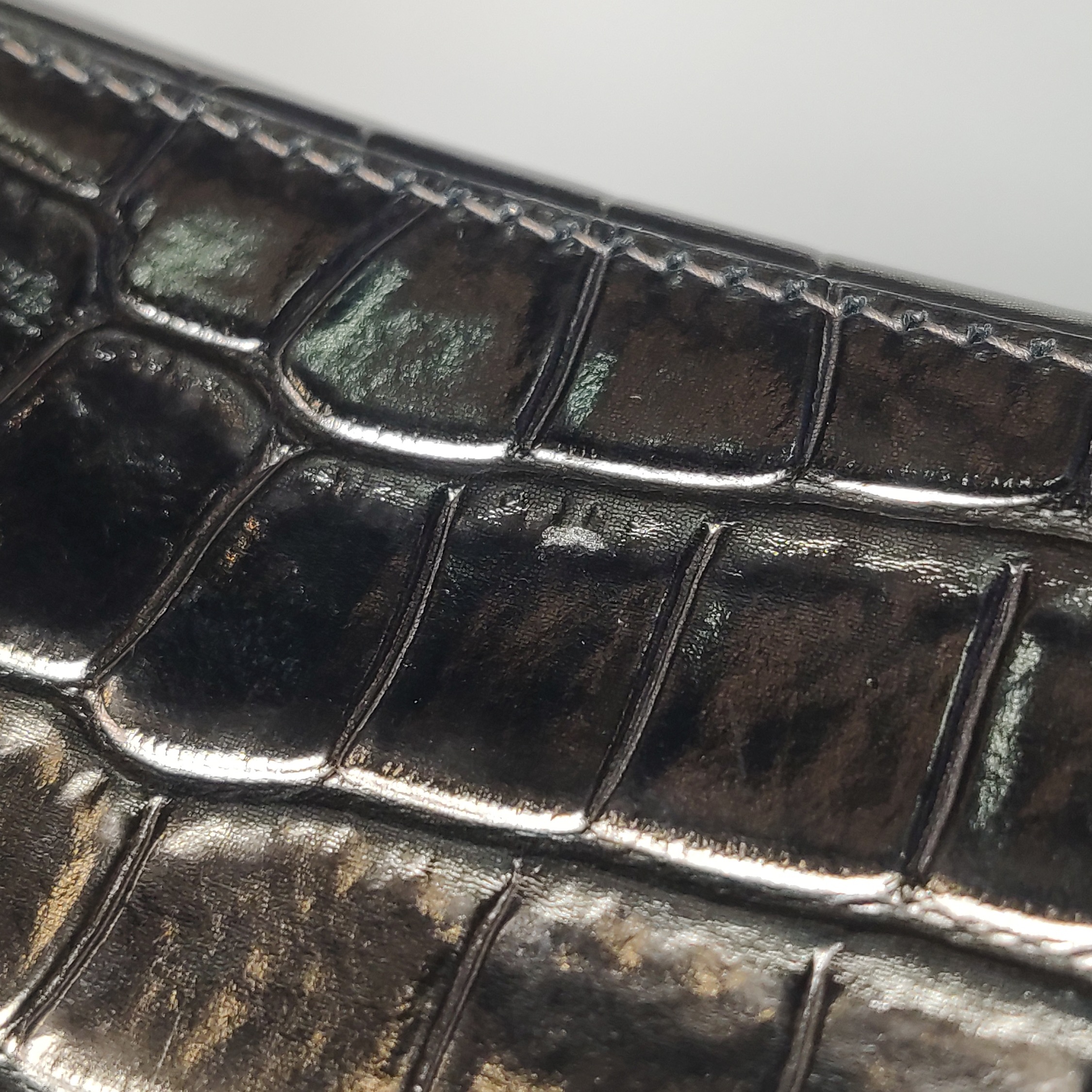 Balenciaga Hourglass Top Handle Bag Crocodile Embossed Leather XS — photo 14 of 16