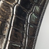 Balenciaga Hourglass Top Handle Bag Crocodile Embossed Leather XS — thumbnail 14