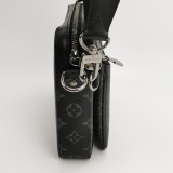 Louis Vuitton(LV) Trio Messenger Bag Reverse Monogram Eclipse Canvas — thumbnail 3
