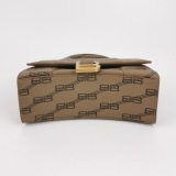 Balenciaga Hourglass Top Handle Bag BB Coated Canvas XS — thumbnail 6