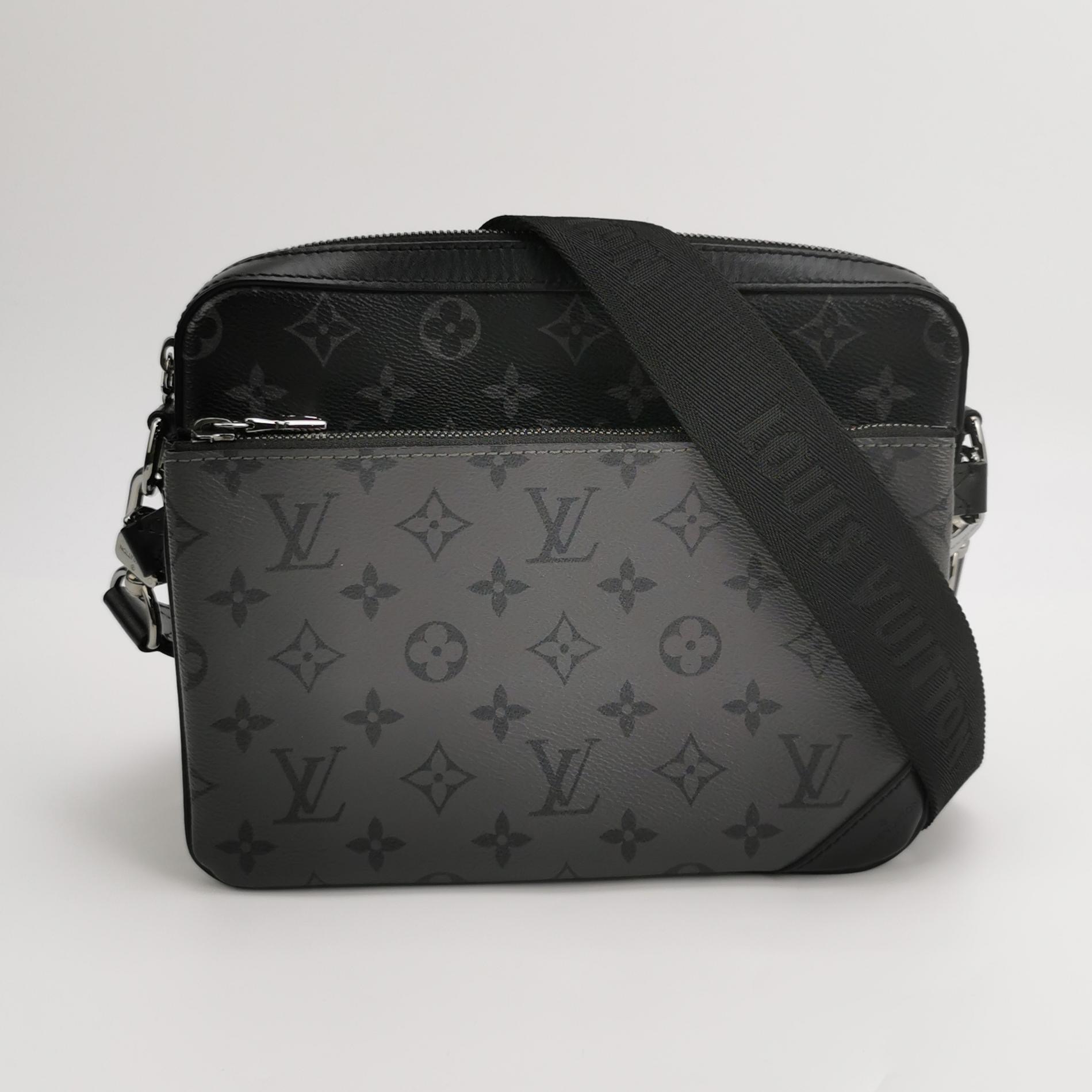 Louis Vuitton(LV) Trio Messenger Bag Reverse Monogram Eclipse Canvas — photo 5 of 18
