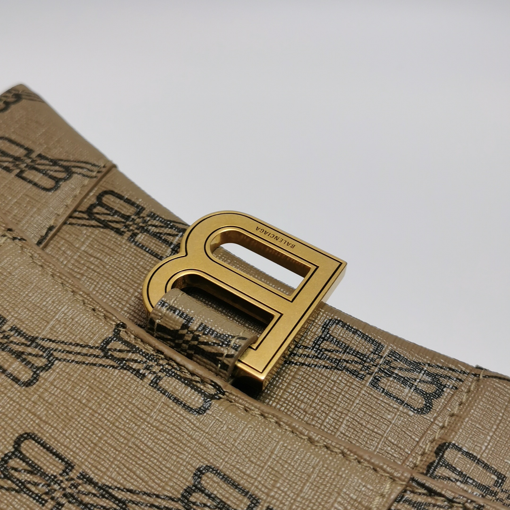 Balenciaga Hourglass Top Handle Bag BB Coated Canvas XS — photo 11 of 14