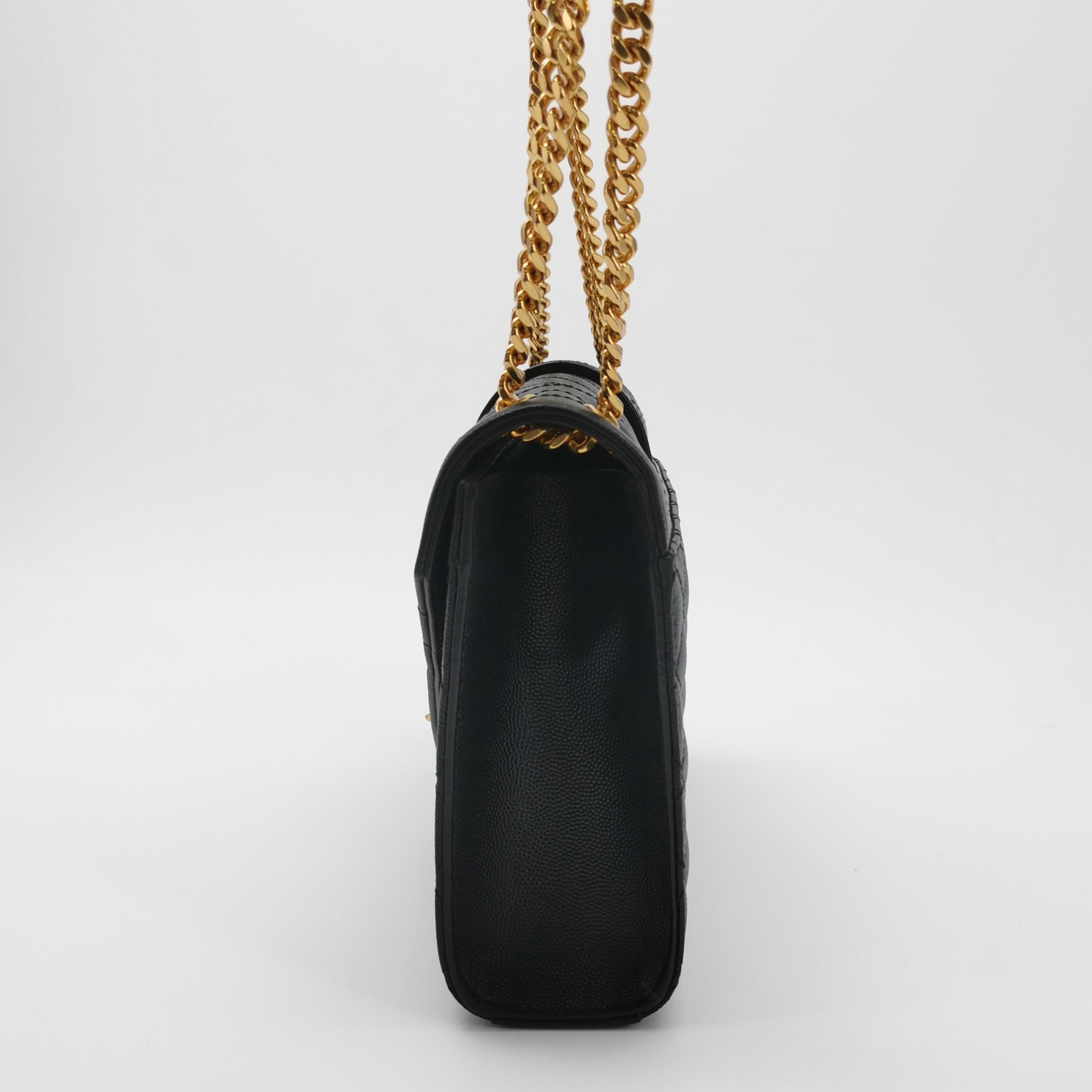 Saint Laurent Classic Monogram Envelope Satchel Mixed Matelasse Leather Medium — photo 4 of 20