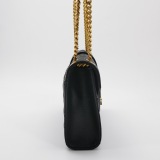 Saint Laurent Classic Monogram Envelope Satchel Mixed Matelasse Leather Medium — thumbnail 3
