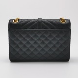 Saint Laurent Classic Monogram Envelope Satchel Mixed Matelasse Leather Medium — thumbnail 5