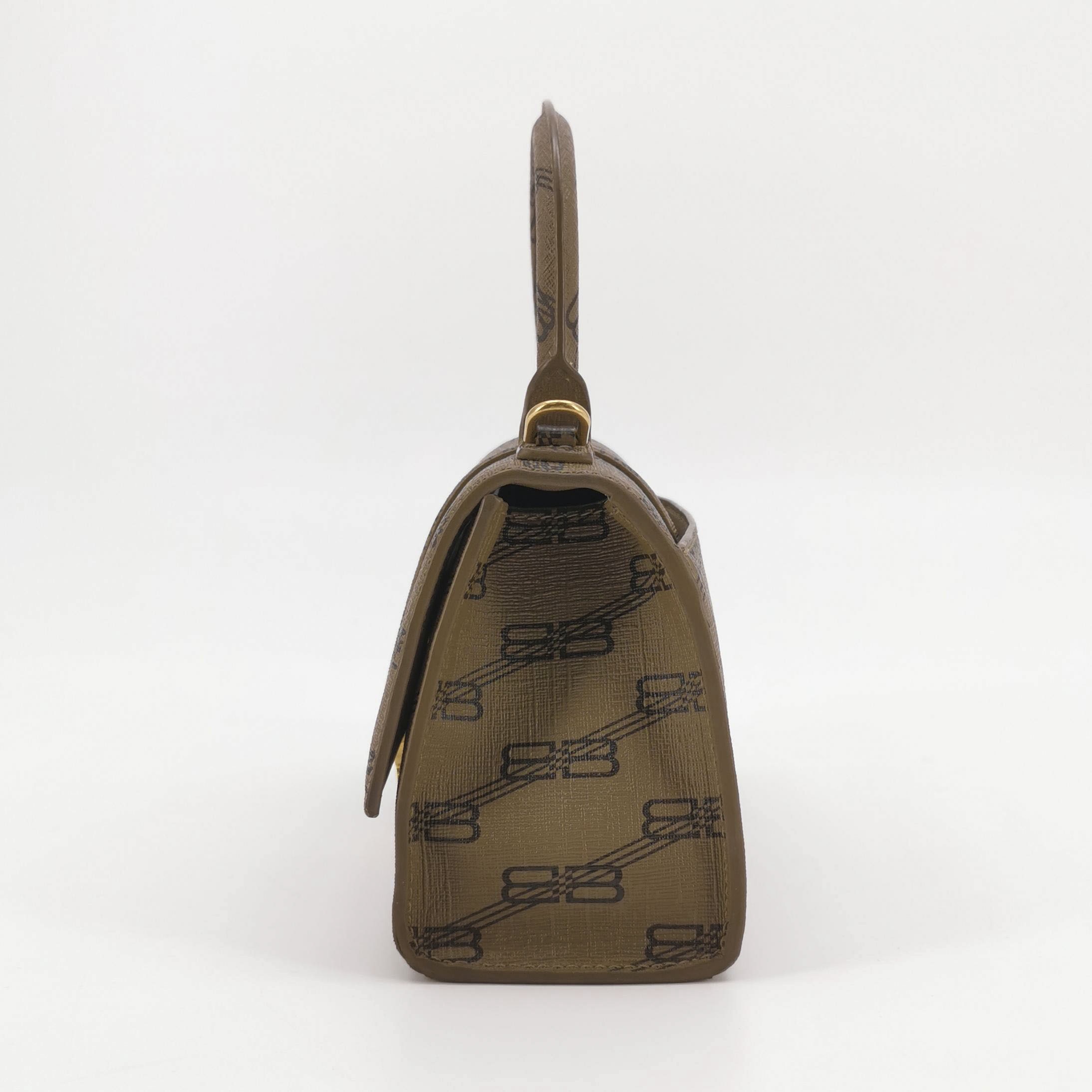 Balenciaga Hourglass Top Handle Bag BB Coated Canvas XS — photo 5 of 15