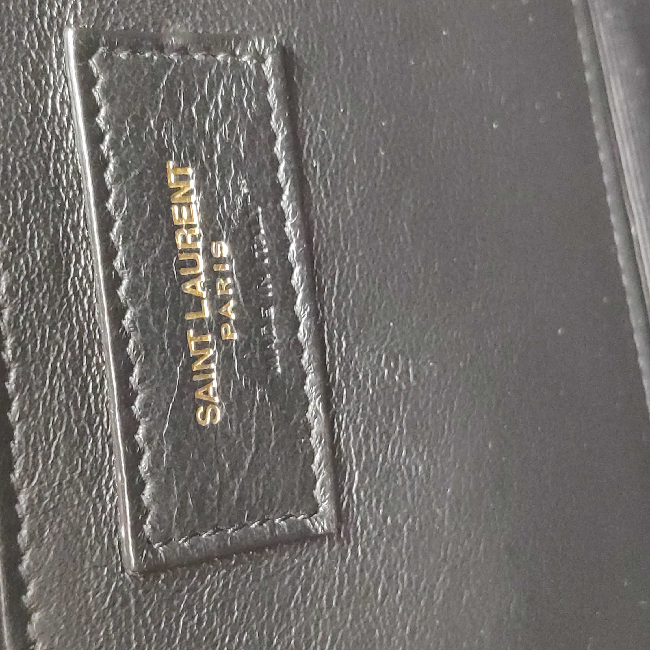 Saint Laurent Classic Monogram Envelope Satchel Mixed Matelasse Leather Medium — photo 9 of 20