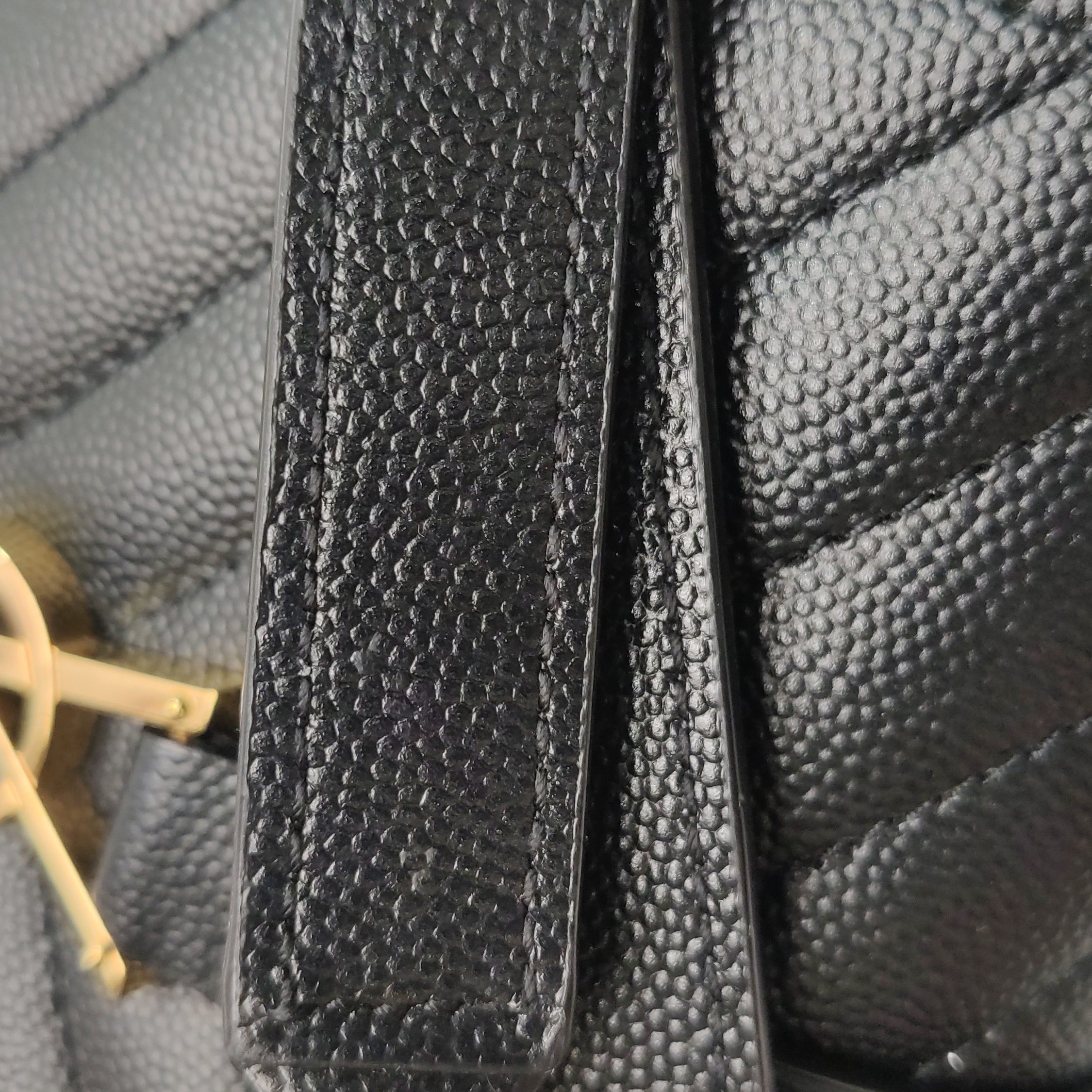 Saint Laurent Classic Monogram Envelope Satchel Mixed Matelasse Leather Medium — photo 19 of 20