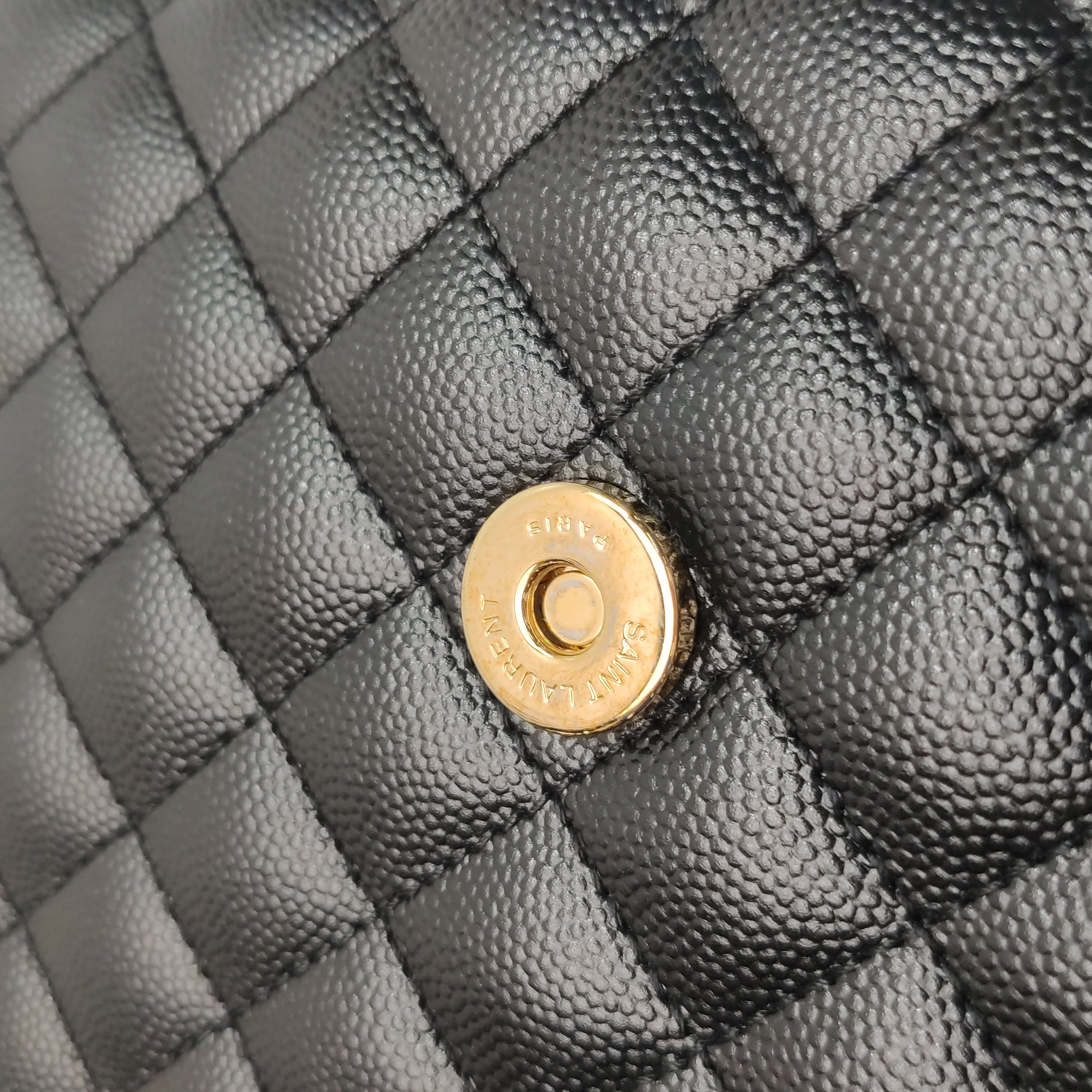 Saint Laurent Classic Monogram Envelope Satchel Mixed Matelasse Leather Medium — photo 11 of 20