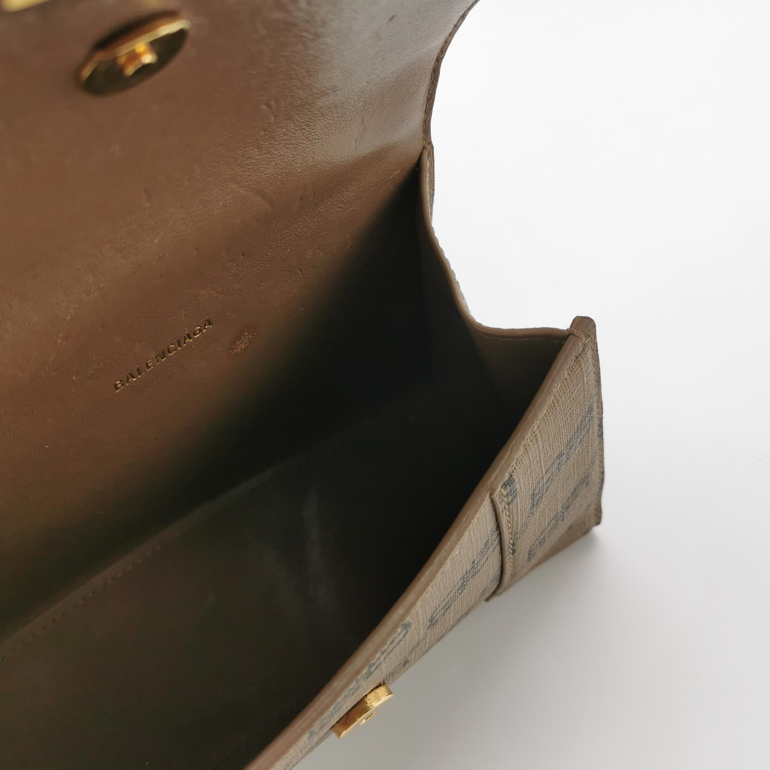 Balenciaga Hourglass Top Handle Bag BB Coated Canvas XS — photo 7 of 15