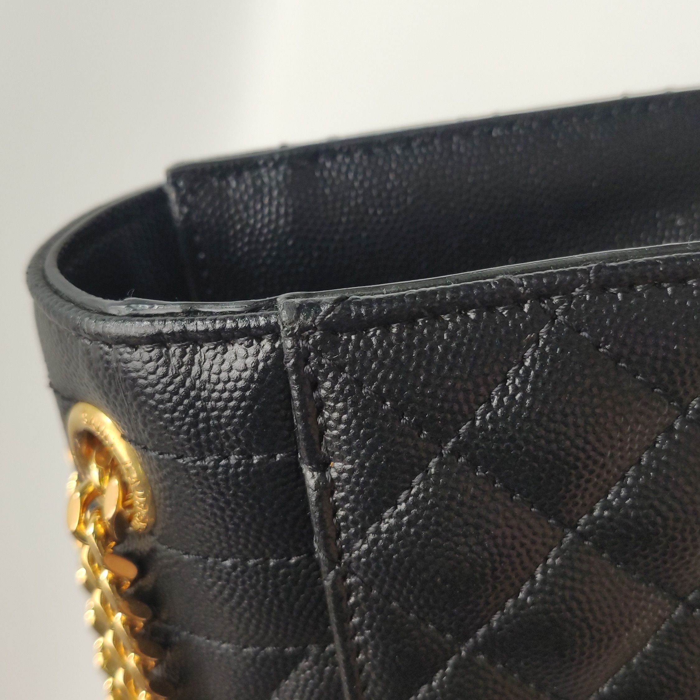 Saint Laurent Classic Monogram Envelope Satchel Mixed Matelasse Leather Medium — photo 20 of 20