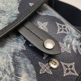 Louis Vuitton(LV) Messenger Bag Limited Edition Chapman Savane Monogram Canvas PM — thumbnail 11