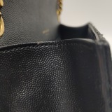 Saint Laurent Classic Monogram Envelope Satchel Mixed Matelasse Leather Medium — thumbnail 13