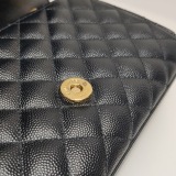 Saint Laurent Classic Monogram Envelope Satchel Mixed Matelasse Leather Small — thumbnail 15