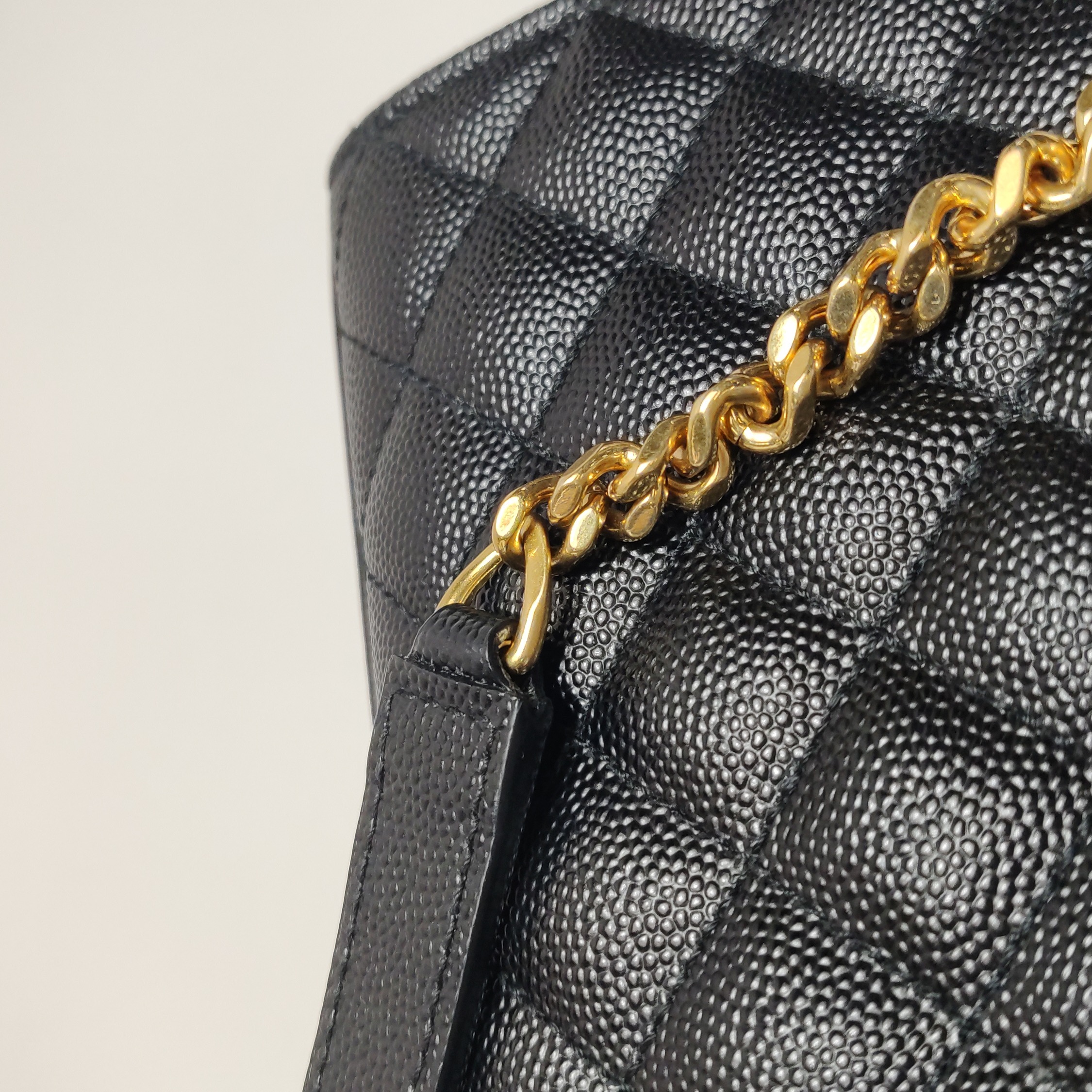 Saint Laurent Classic Monogram Envelope Satchel Mixed Matelasse Leather Small — photo 19 of 20
