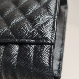 Saint Laurent Classic Monogram Envelope Satchel Mixed Matelasse Leather Small — thumbnail 20