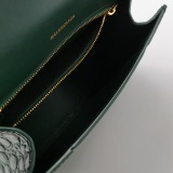 Balenciaga Hourglass Top Handle Bag Crocodile Embossed Leather Small — thumbnail 7