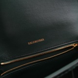 Balenciaga Hourglass Top Handle Bag Crocodile Embossed Leather Small — thumbnail 8