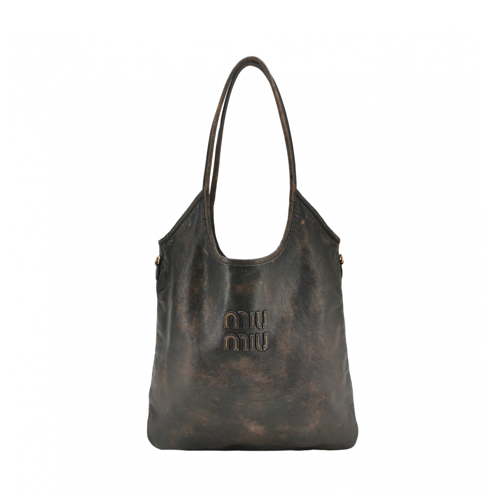 Miu Miu Ivy Hobo Bag Leather — photo 1 of 15