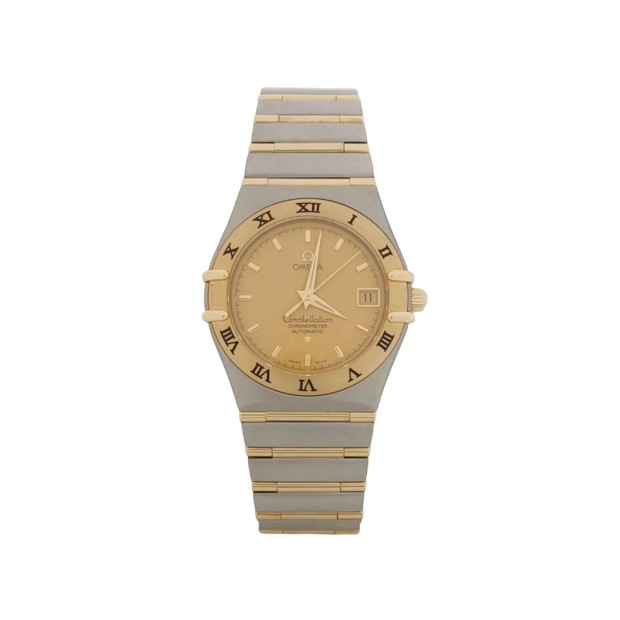 Omega Constellation Automatic Watch Stainless Steel and Yellow Gold 35 — pre-owned, Vierlot