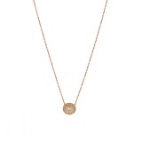 Cartier Cartier D'Amour Pendant Necklace 18K Rose Gold with Pave Diamonds — thumbnail 1