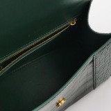 Balenciaga Hourglass Top Handle Bag Crocodile Embossed Leather Small — thumbnail 7