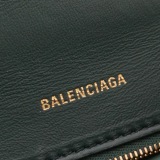 Balenciaga Hourglass Top Handle Bag Crocodile Embossed Leather Small — thumbnail 8