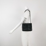 Saint Laurent(YSL) Niki Chain Flap Bag Matelasse Chevron Leather Baby — thumbnail 2