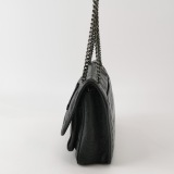 Saint Laurent(YSL) Niki Chain Flap Bag Matelasse Chevron Leather Baby — thumbnail 3