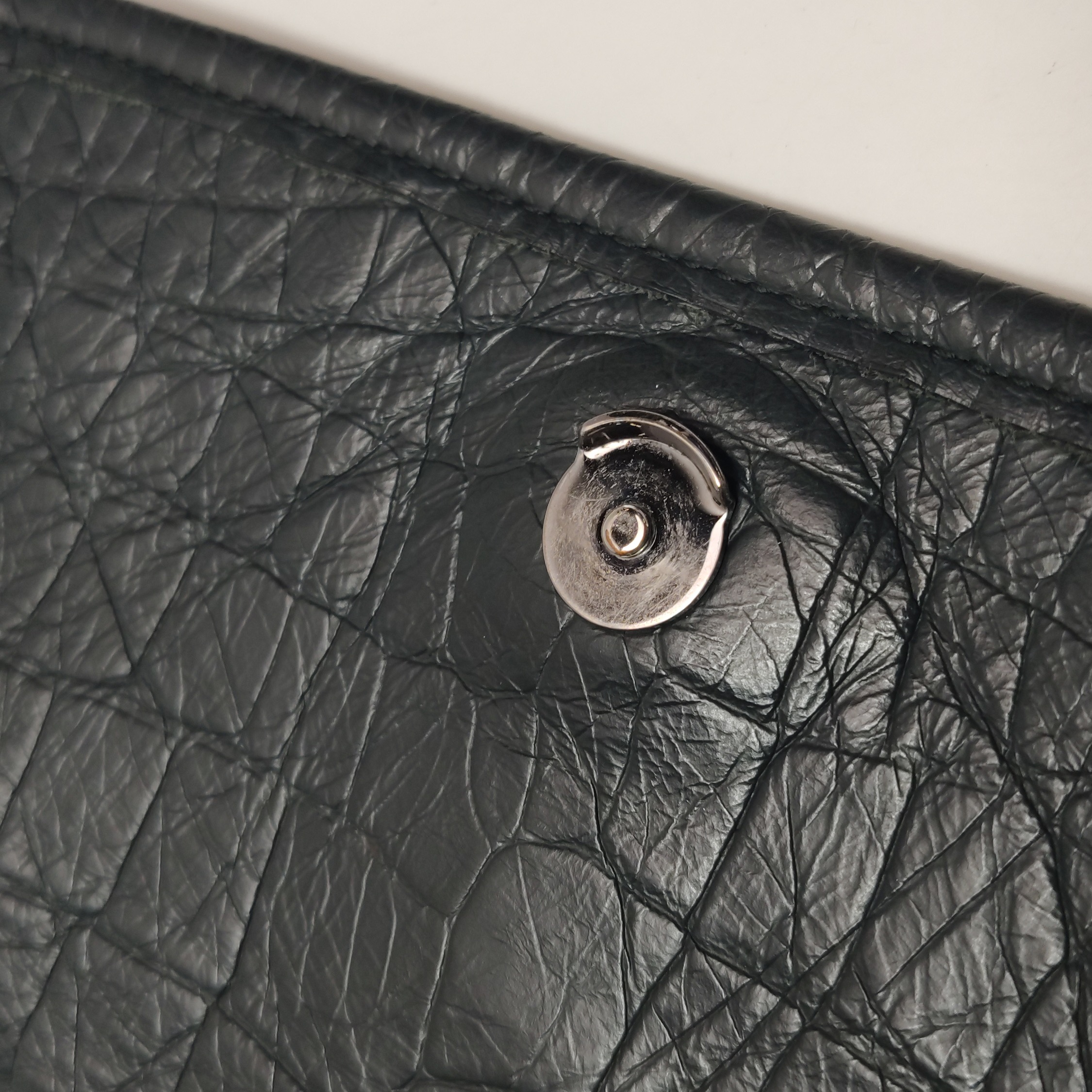 Saint Laurent(YSL) Niki Chain Flap Bag Matelasse Chevron Leather Baby — photo 15 of 18