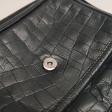 Saint Laurent(YSL) Niki Chain Flap Bag Matelasse Chevron Leather Baby — thumbnail 14