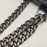 Saint Laurent(YSL) Niki Chain Flap Bag Matelasse Chevron Leather Baby — thumbnail 18