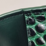 Balenciaga Hourglass Top Handle Bag Crocodile Embossed Leather XS — thumbnail 14