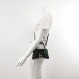 Balenciaga Hourglass Top Handle Bag Crocodile Embossed Leather XS — thumbnail 2