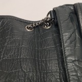 Saint Laurent(YSL) Niki Chain Flap Bag Matelasse Chevron Leather Baby — thumbnail 13