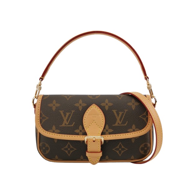 Louis Vuitton(LV) Diane NM Handbag Monogram Canvas Nano — pre-owned, Vierlot
